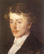 Leibl, Wilhelm Portrait of Wilhelm Trubner Spain oil painting reproduction